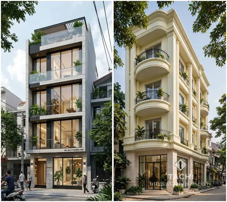 Xác định phong cách kiến trúc trước khi xây nhà